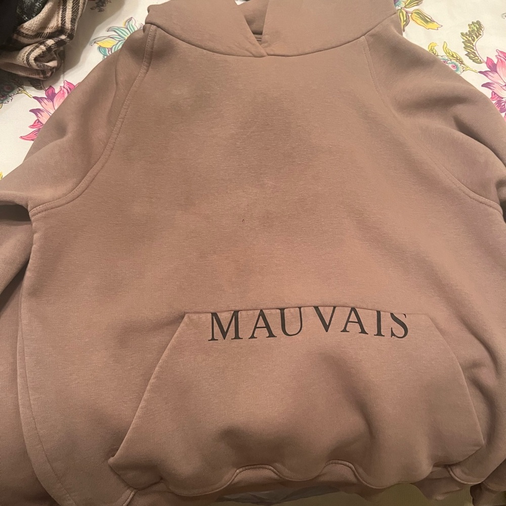 Mauvais Brown Hoodie